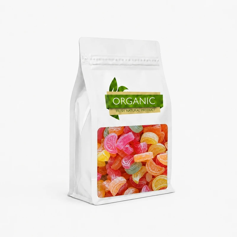 آبنبات هلالی ترش ارگانیک - 250 گرم