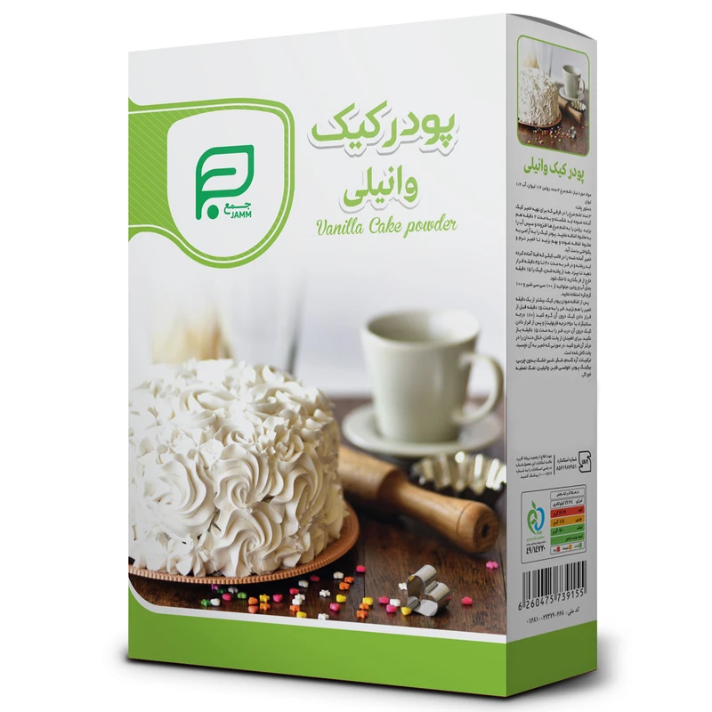 پودر کیک وانیلی جمع - 500 گرم