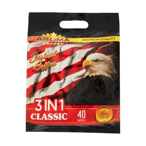 پودر قهوه فوری کلاسیک 1 × 3 آروما - 40 ساشه 18 گرمی