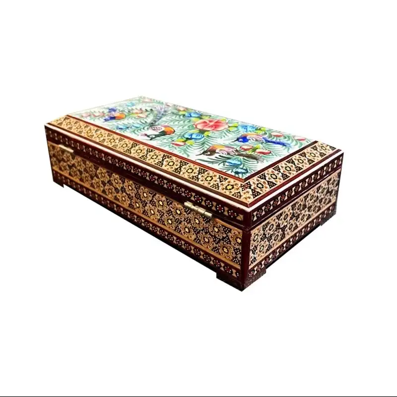 جعبه جواهرات خاتم کاری مدل pg1002