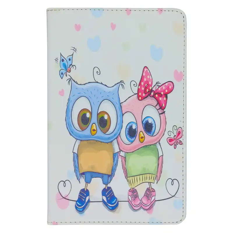 کیف کلاسوری مدل دخترانه بچه جغد مناسب برای تبلت سامسونگ Galaxy Tab A 8.0 2019 T290 / T295