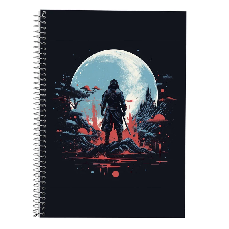 دفتر زبان 50 برگ مدوپد مدل Naroto کد DF11363