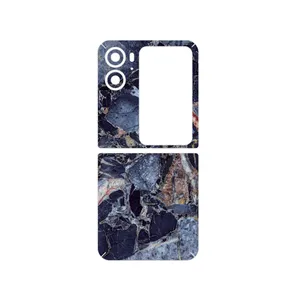 MAHOOT Broken black marble Cover Sticker for Oppo Find N2 Flip