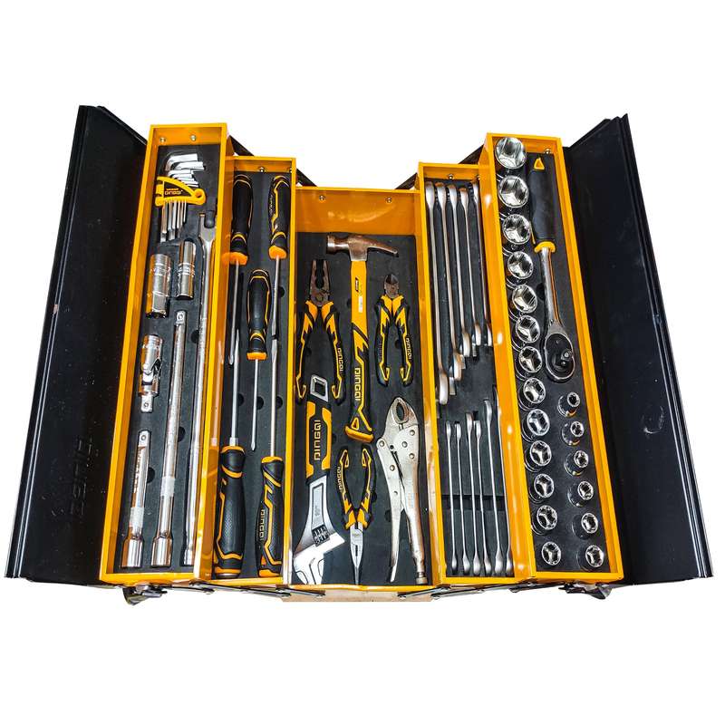 مجموعه 59 عددی جعبه ابزار دینگیشی مدل ART : 110059 مجموعه 59 عددی جعبه ابزار دینگیشی مدل ART : 110059