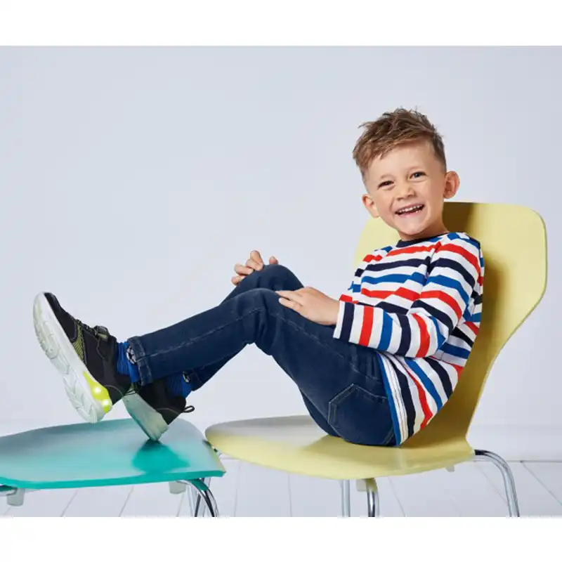 تی شرت آستین بلند پسرانه لوپیلو مدل راه راه مجموعه 2 عددی