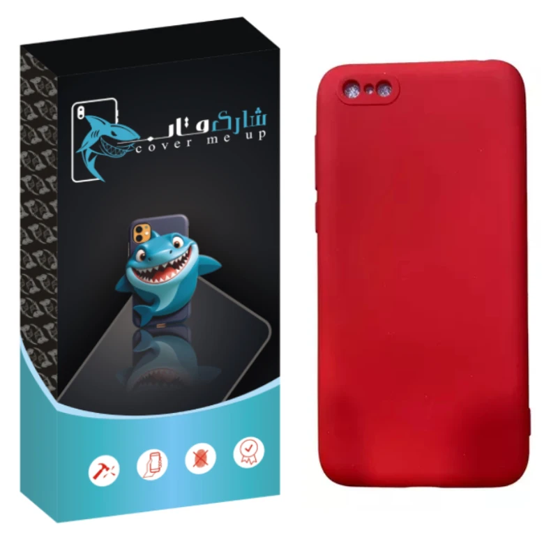 کاور شارک قاب مدل سیلیکونی مناسب برای گوشی موبایل هوآوی Y5 2018 / Y5