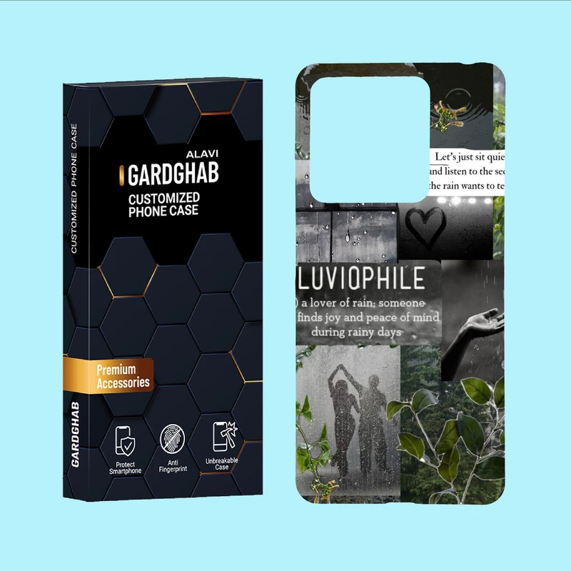 کاور گارد قاب علوی مدل هنری مناسب برای گوشی موبایل شیائومی Redmi Note 13 5G