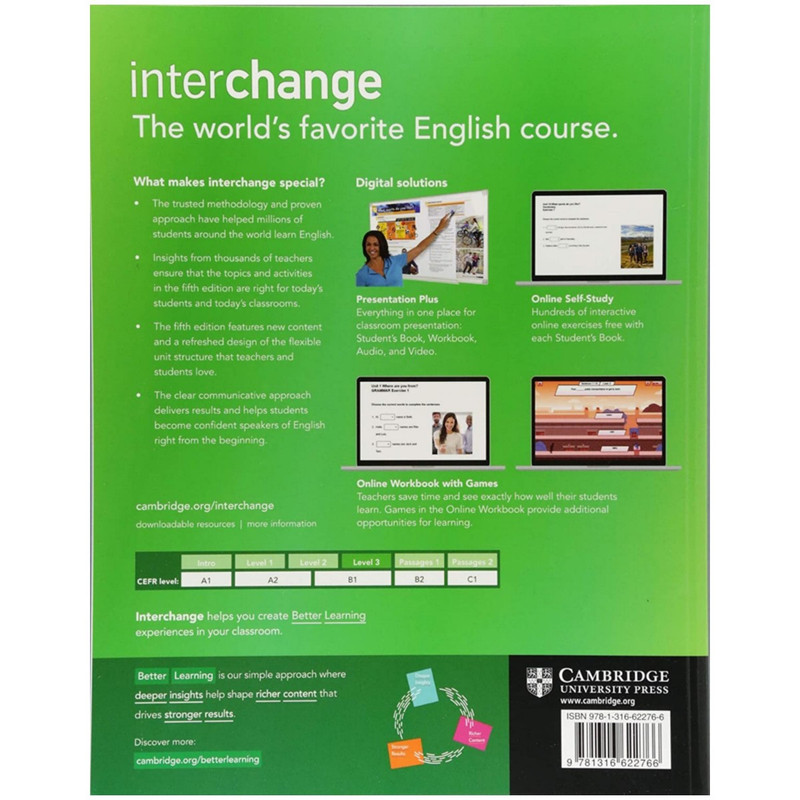 کتاب Interchange 5th 3 اثر Jack C. Richards انتشارات cambridge کتاب Interchange 5th 3 اثر Jack C. Richards انتشارات cambridge