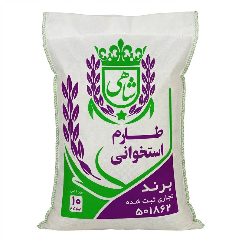 برنج طارم استخوانی فریدونکنار شاهی - 10 کیلوگرم
