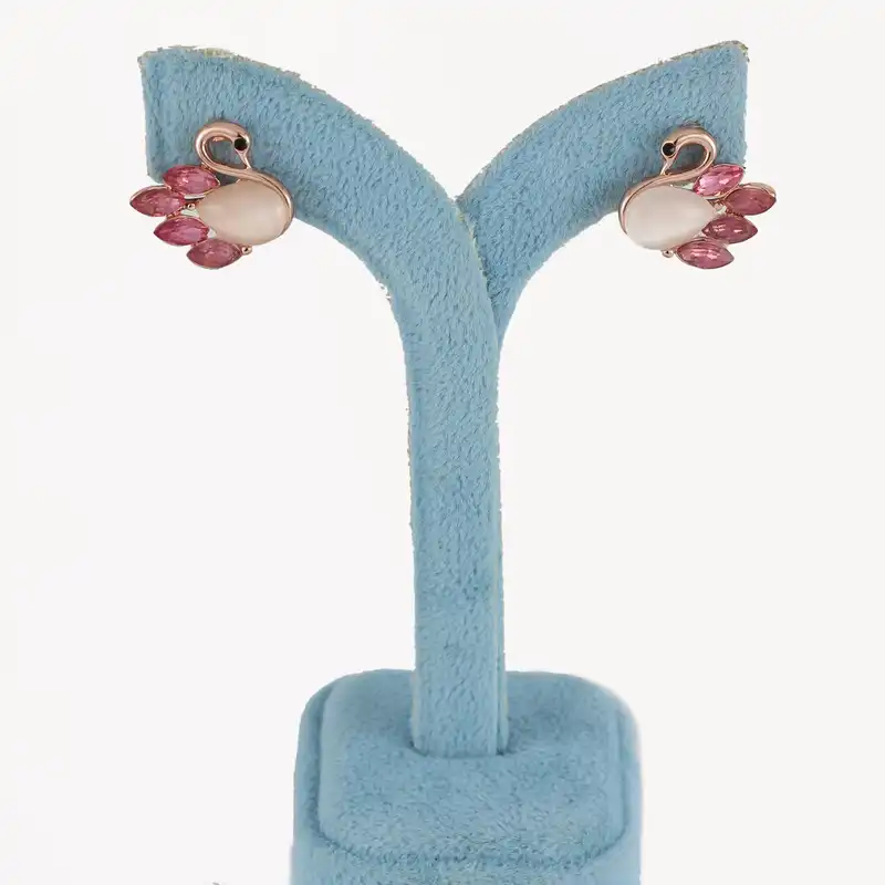 گوشواره زنانه مدل قو کد CC247