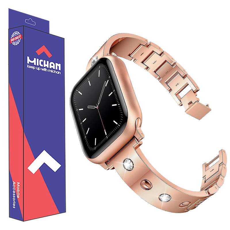 بند میچان مدل Cartier مناسب برای اپل واچ سری 1/2/3/4/5/6/7/8/9/SE سایز 38/40/41 میلی متری بند میچان مدل Cartier مناسب برای اپل واچ سری 1/2/3/4/5/6/7/8/9/SE سایز 38/40/41 میلی متری