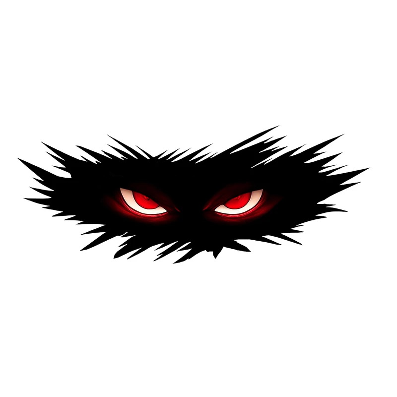 برچسب بدنه خودرو طرح چشم کد eye-kho-001 مجموعه 2 عددی