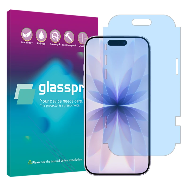 محافظ صفحه نمایش مات آنتی بلو گلس پرو مدل Resistant مناسب برای گوشی موبایل اپل iPhone 17