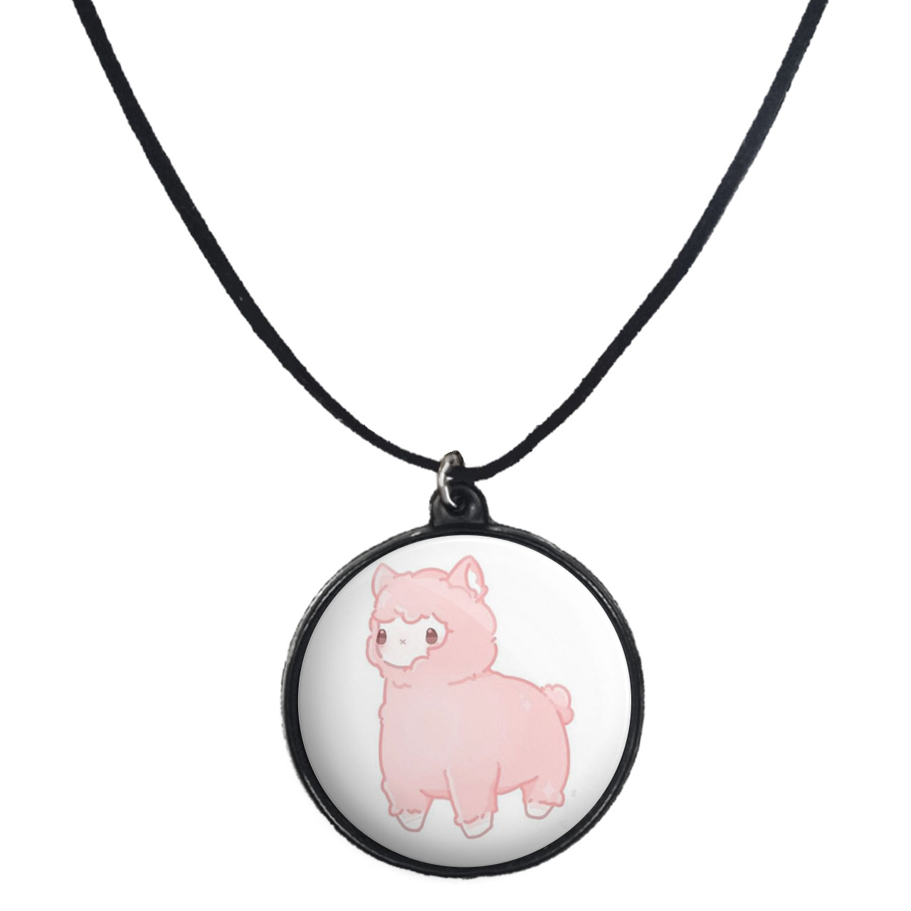 گردنبند پرمانه طرح حیوانات کیوت کد pmb.21540 مدل دو طرفه