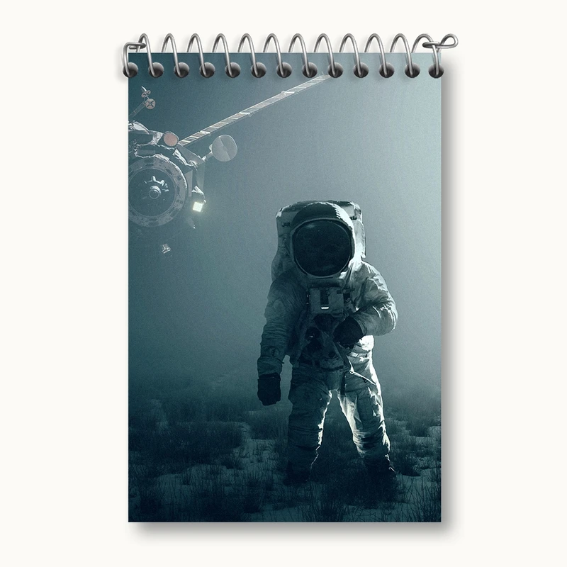 دفتر یادداشت 50 برگ خندالو مدل فضانورد کد F1836