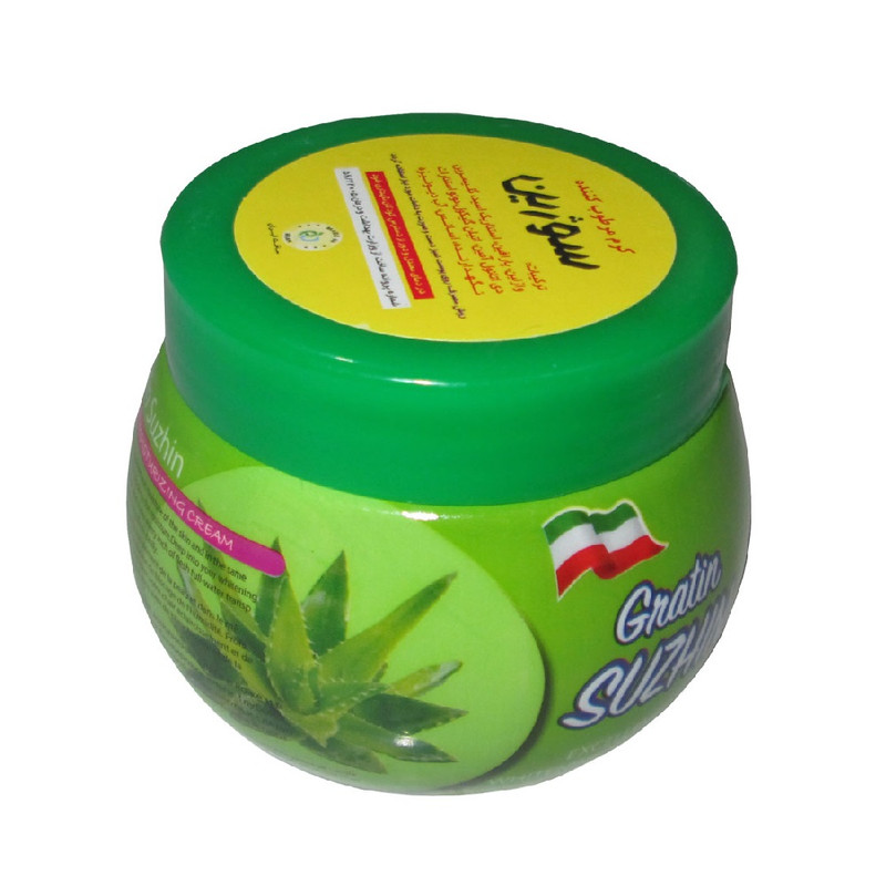 کرم مرطوب کننده سوژین مدل آلوئه ورا حجم 180 میلی لیتر