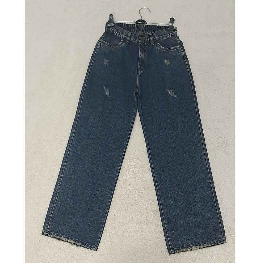 شلوار جین زاپ دار زنانه دیان مدل بگ -  - 3