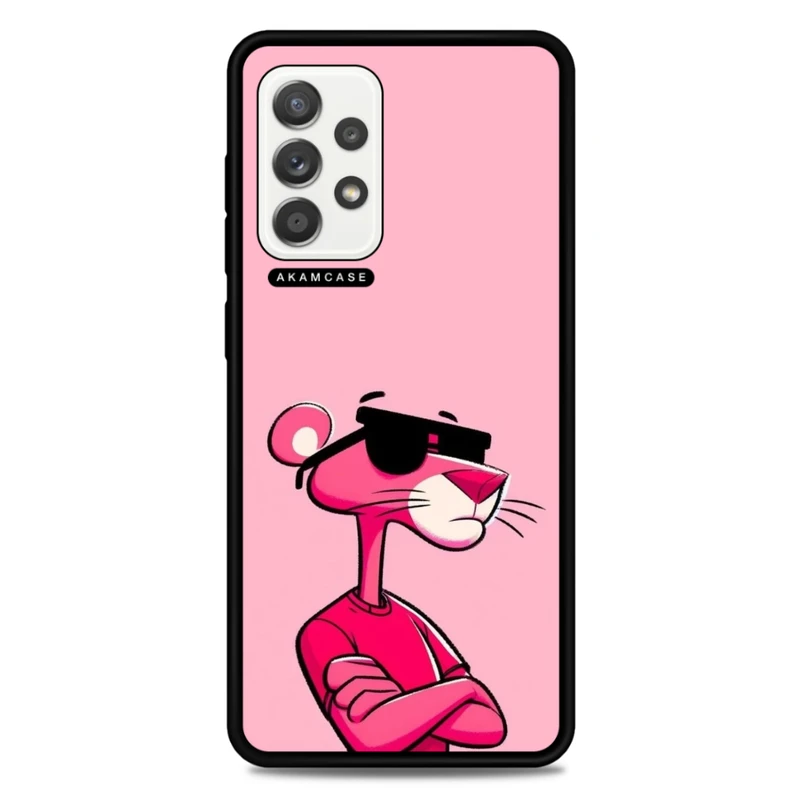 کاور آکام مدل AMC-WSGA52-PINK PANTHER11 مناسب برای گوشی موبایل سامسونگ Galaxy A52