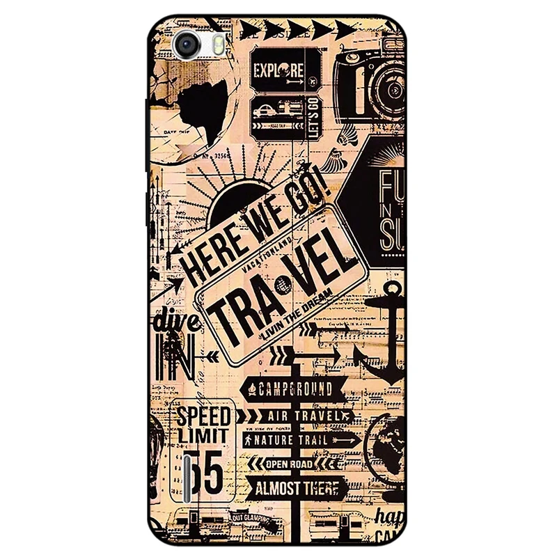 کاور مگافون طرح مسافرت مدل 8098 مناسب برای گوشی موبایل آنر 6