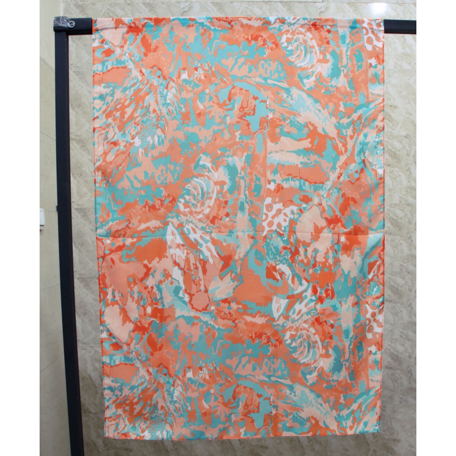 شال زنانه مدل تابستانه آبرنگی ساده کد a-3082 -  - 9