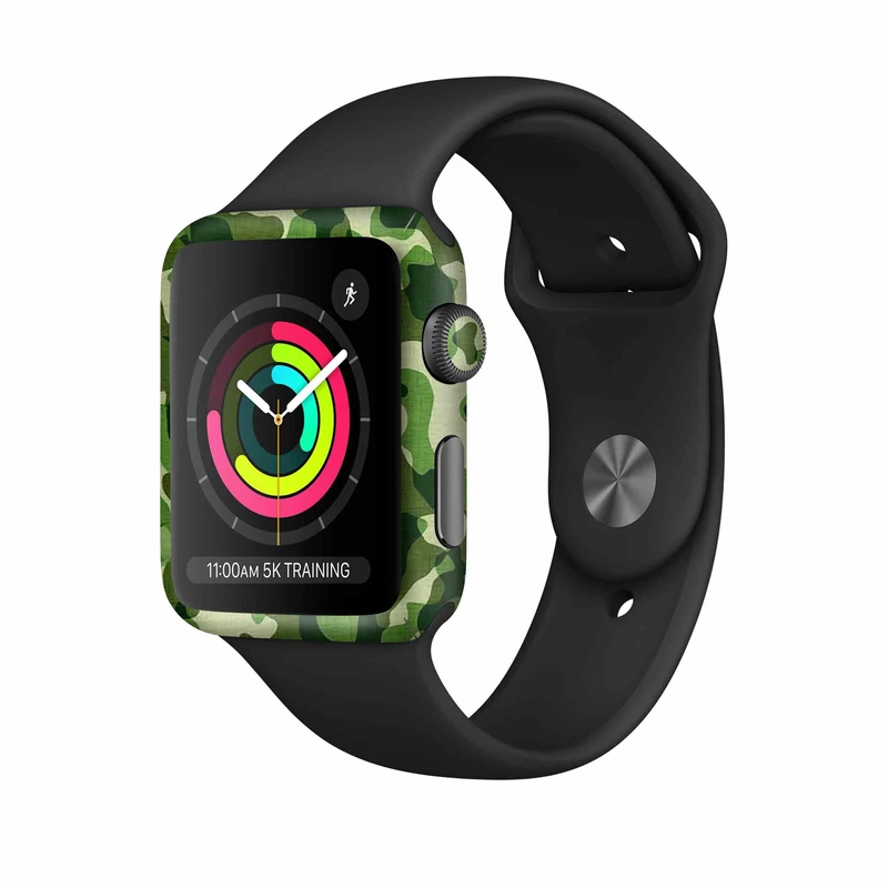 برچسب ماهوت طرح Army_Green مناسب برای اپل واچ Watch 3 42mm