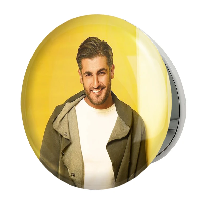 آینه جیبی خندالو طرح شهاب مظفری مدل تاشو کد 6382 