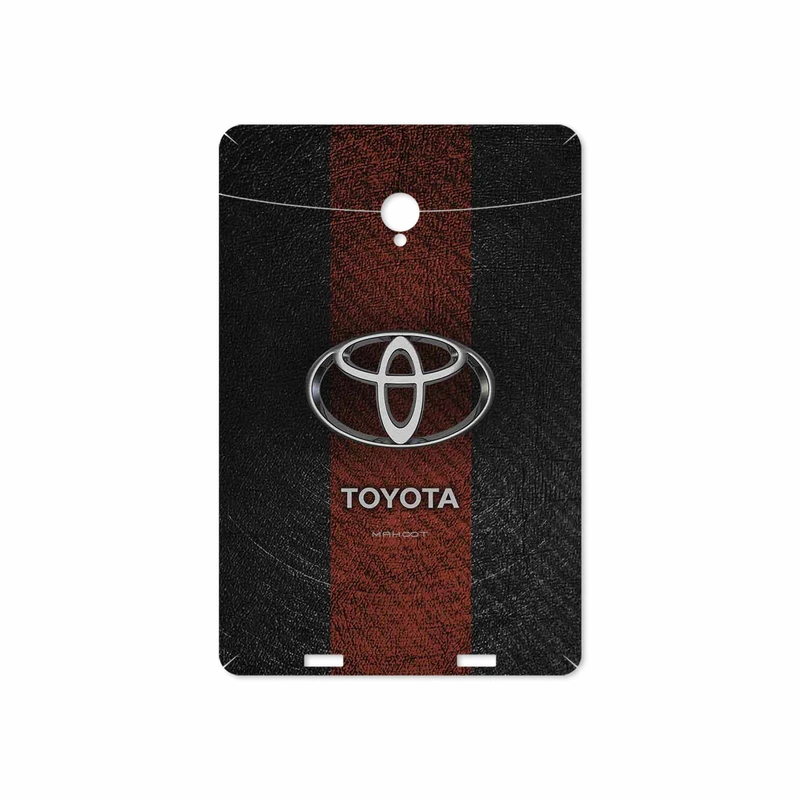 برچسب پوششی ماهوت مدل TOYOTA-Logo مناسب برای تبلت وریکو Unipad