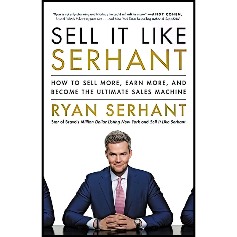 کتاب SELL IT LIKE SERHANT اثر Ryan Serhant انتشارات TEACH YOURSELF