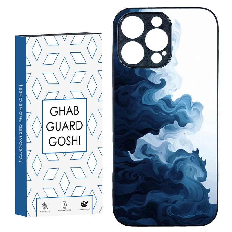 کاور قاب گارد گوشی طرح آبرنگی کد TPU-174 مناسب برای گوشی موبایل اپل Iphone 16 Pro Max