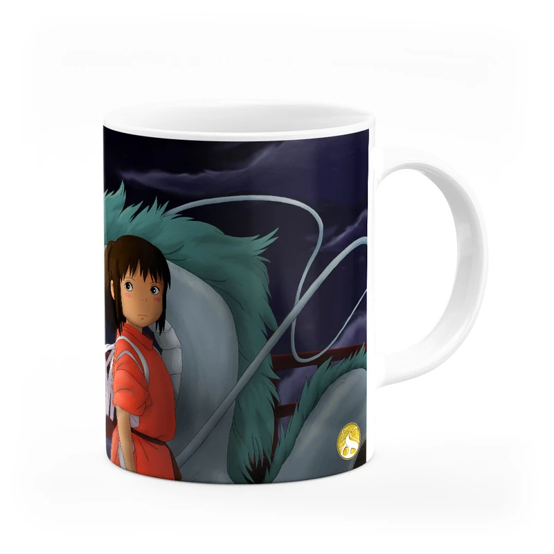 ماگ هومرو طرح انیمه شهر اشباح Spirited Away مدل MG2444