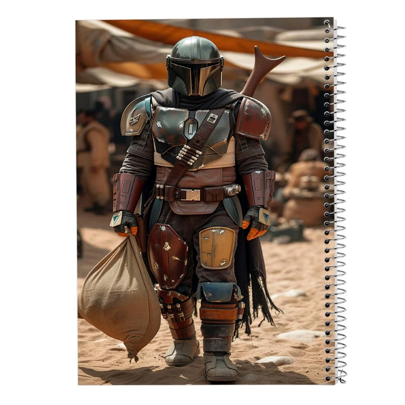 دفتر ژورنال نویسی 50 برگ مدوپد مدل نقطه ای طرح جنگ ستارگان کد DF15004