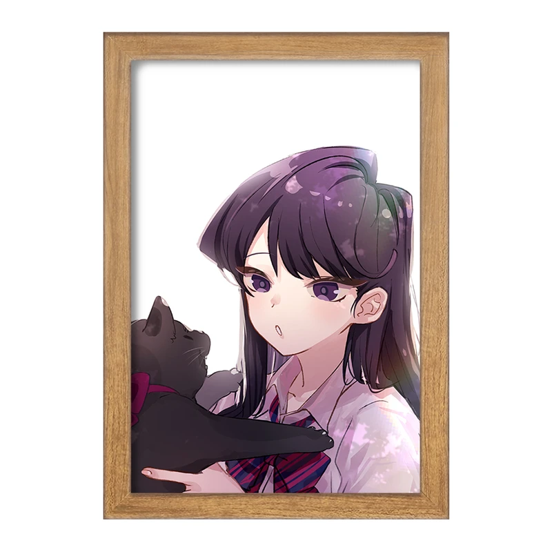 تابلو خندالو مدل انیمه کومی سان  کد 16118