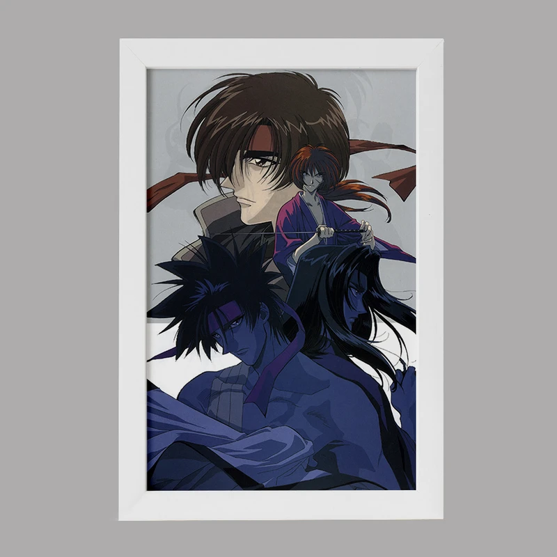 تابلو خندالو مدل انیمه رورونی کنشین کد 34902