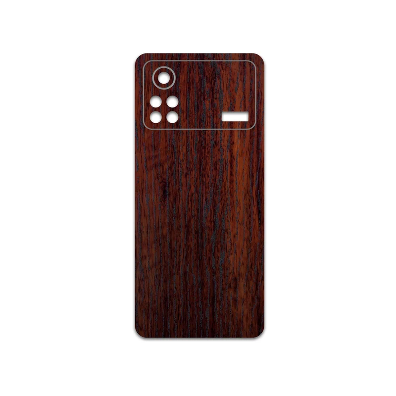 برچسب پوششی ماهوت مدل Red-Wood مناسب برای گوشی موبایل شیائومی Poco X4 Pro 5G