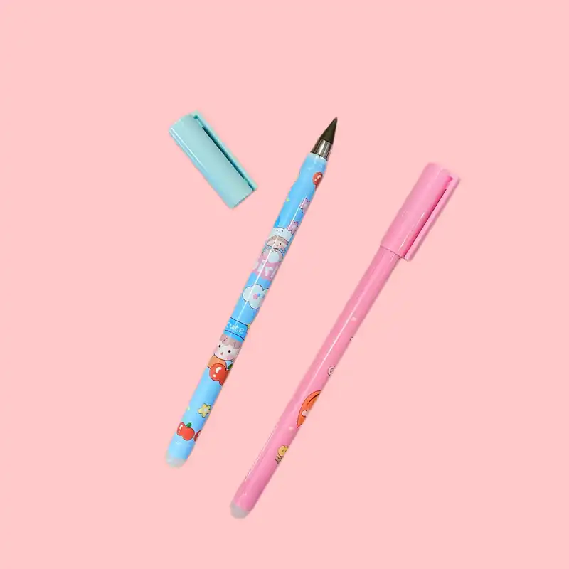 مداد مشکی بی نهایت طرح دخترانه کد 702 مجموعه 2 عددی