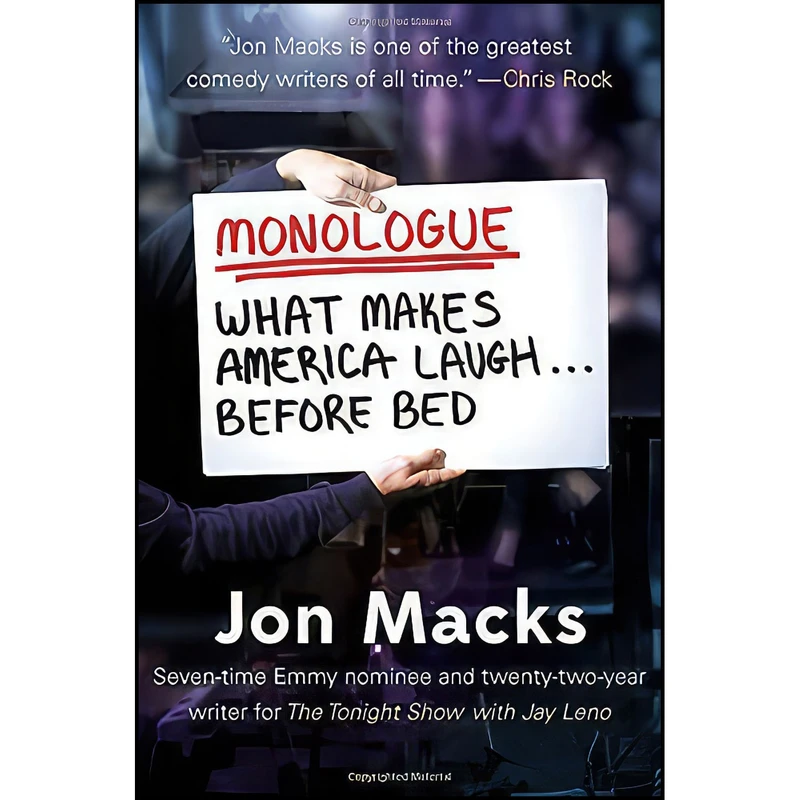 کتاب Monologue اثر Jon Macks انتشارات Blue Rider Press