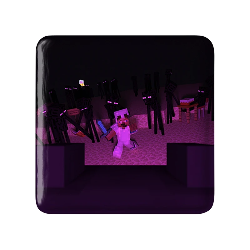 پیکسل خندالو طرح بازی ماینکرافت (Minecraft) مدل مربعی کد 36971