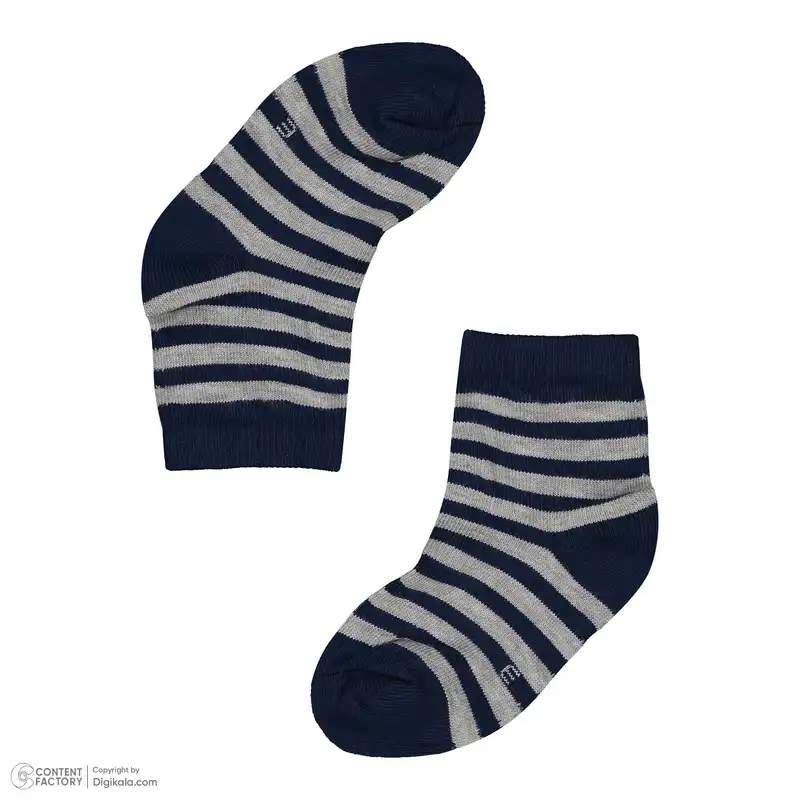 جوراب ساق کوتاه بچگانه ایزی دو مدل 9473003210126 بسته 3 عددی