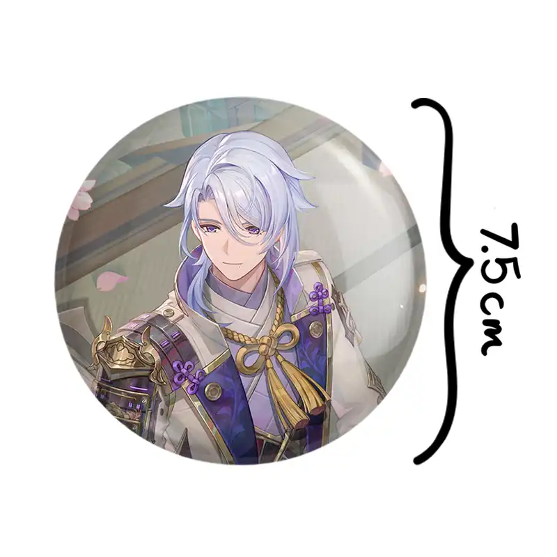 آینه جیبی خندالو مدل بازی گنشین ایمپکت Genshin Impact کد 25695