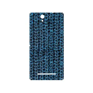 MAHOOT Fabric Texture 2 Cover Sticker for Sony Xperia C3 Dual