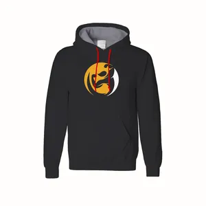 هودی مردانه مدل فیتنس کد PH07 رنگ مشکی