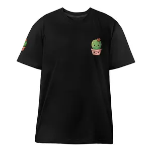 تیشرت آستین کوتاه مردانه مدل کاکتوس و گلدون