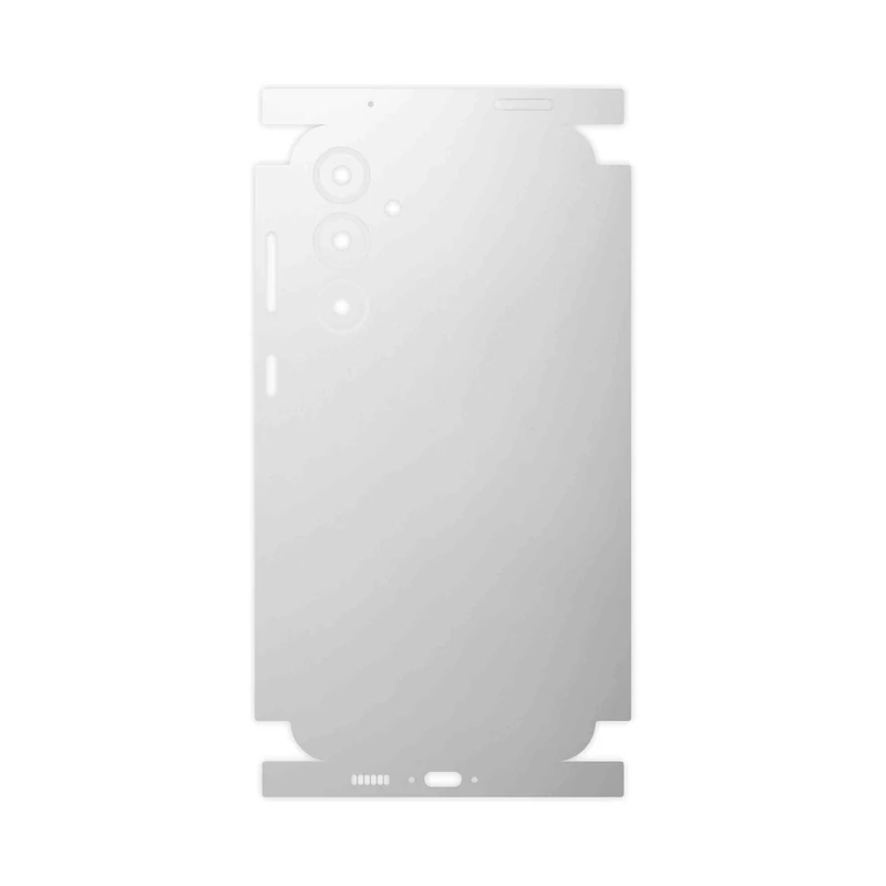 برچسب پوششی ماهوت مدل Matte-White-FullSkin مناسب برای گوشی موبایل سامسونگ Galaxy S23 FE