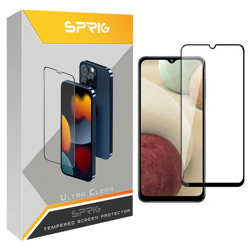محافظ صفحه نمایش اسپریگ مدل FLSP مناسب برای گوشی موبایل سامسونگ Galaxy A12