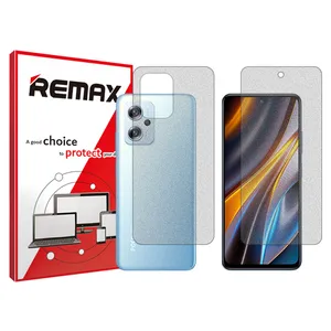 Remax HyMTT model matte screen protector suitable for Xiaomi Poco X4 GT mobile phone along with the back protector
