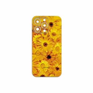 MAHOOT Yellow-Flower Cover Sticker for Apple iPhone 13 Pro Max