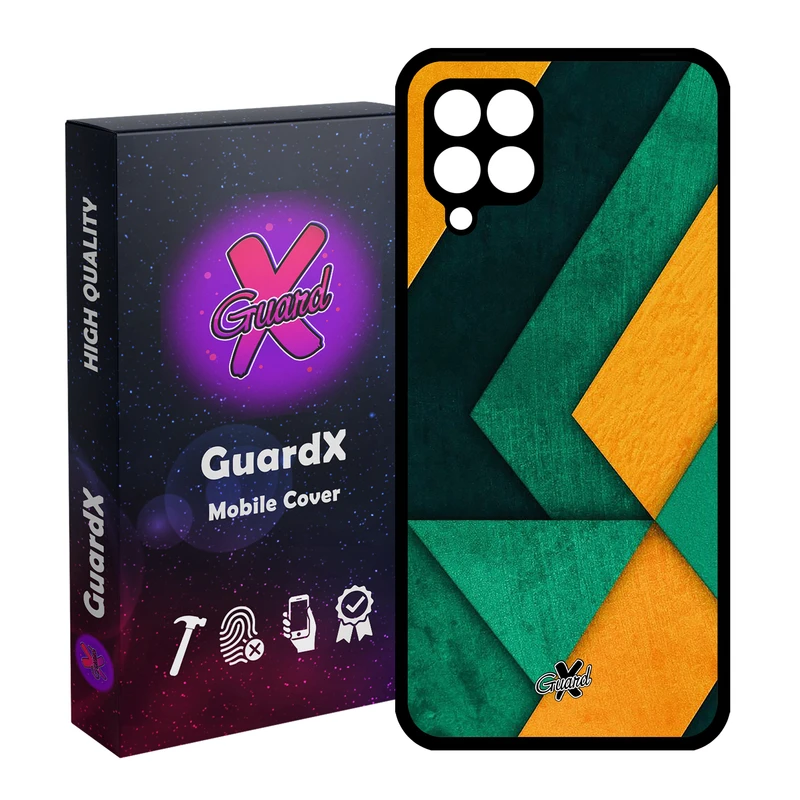 کاور گارد ایکس طرح Shape مدل Glass10329 مناسب برای گوشی موبایل سامسونگ Galaxy A22 4G