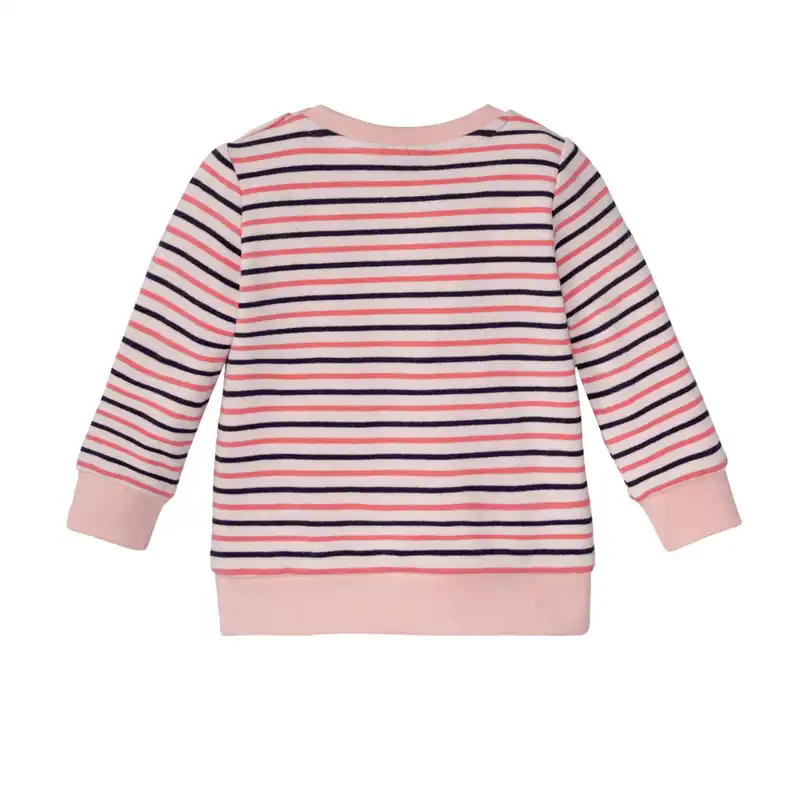 ست تی شرت و شلوار نوزادی لوپیلو مدل راه راه