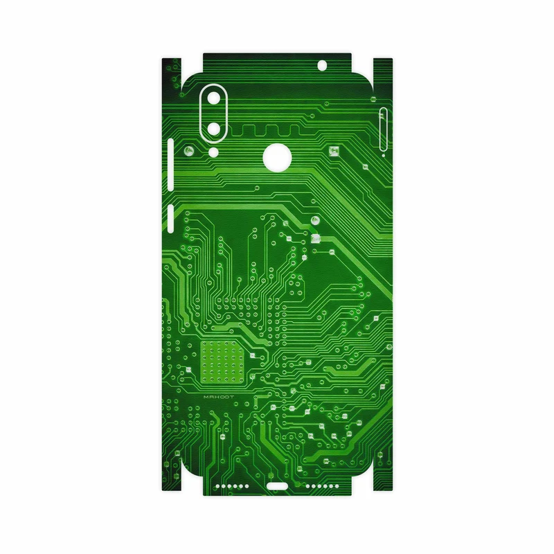 برچسب پوششی ماهوت مدل Green Printed Circuit Board-FullSkin مناسب برای گوشی موبایل جی پلاس Q10