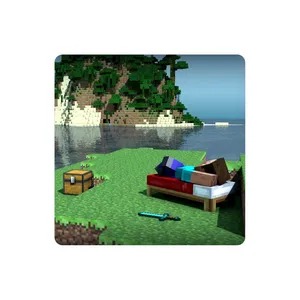 زیر لیوانی طرح Minecraft مدل MC1355